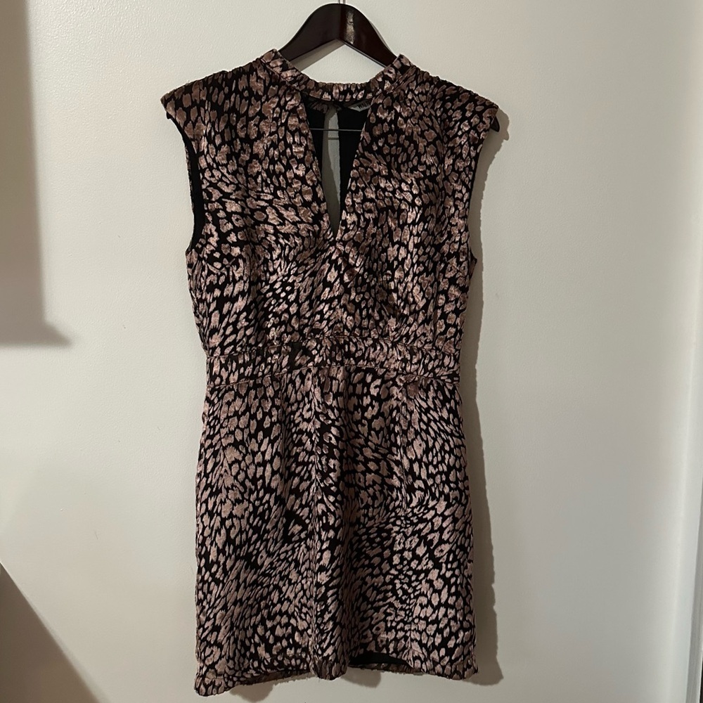 Walter Baker leopard dress. Size 8
